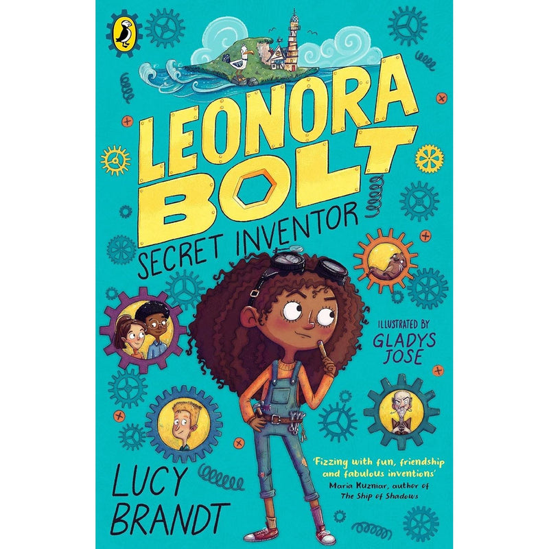 Leonora Bolt Secret Inventor Series 4 Books Collection Set By Lucy Brandt (Deep Sea Calamity, Eco Engineer & More)