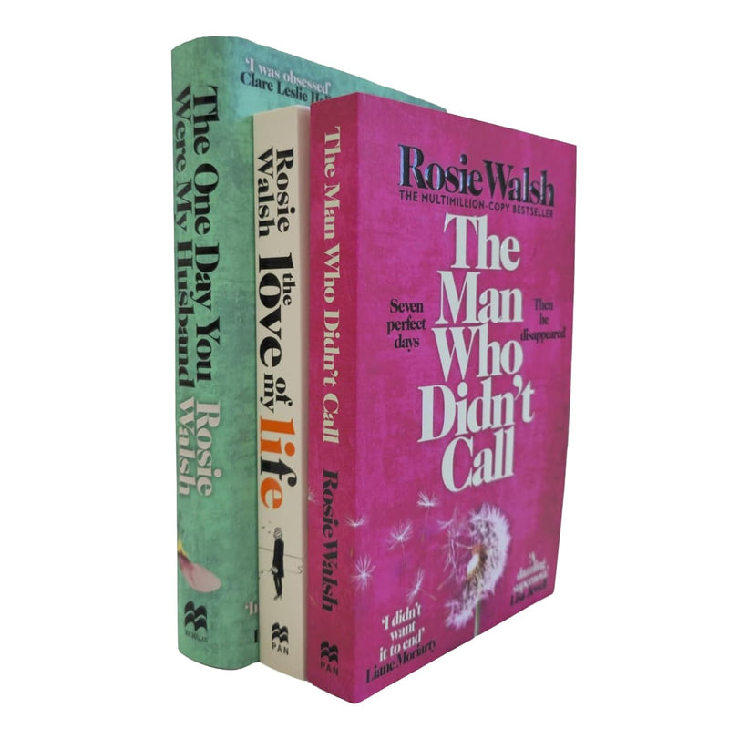 The Man Who Didn't Call & The Love of My Life & The One Day You Were My Husband 3-Book Set by Rosie Walsh - Fiction - Mixed Format