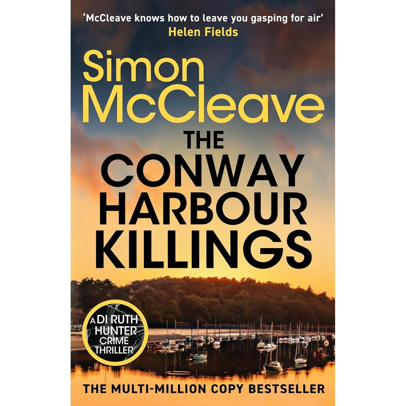 DI Ruth Hunter Series 8-14 Collection 7 Books Set By Simon McCleave (The Menai Bridge Killings, The Conway Harbour Killings, River Seine Killings, Lake Vyrnwy Killings, Chirk Castle Killings & More) - Fiction