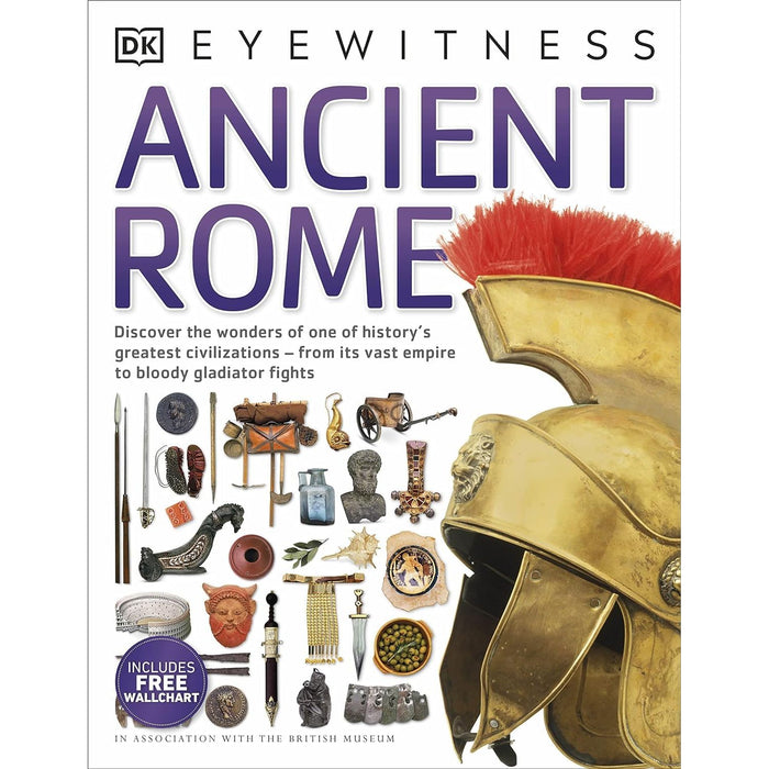 DK Eyewitness Collection 5 Books Set Ancient Greece, Tudor, Shakespeare - The Book Bundle