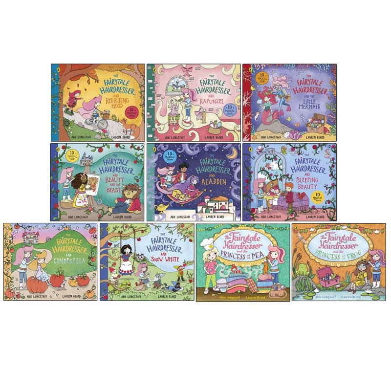 The Fairytale Hairdresser 10 Books Collection Set by Abie Longstaff - Fiction - Paperback