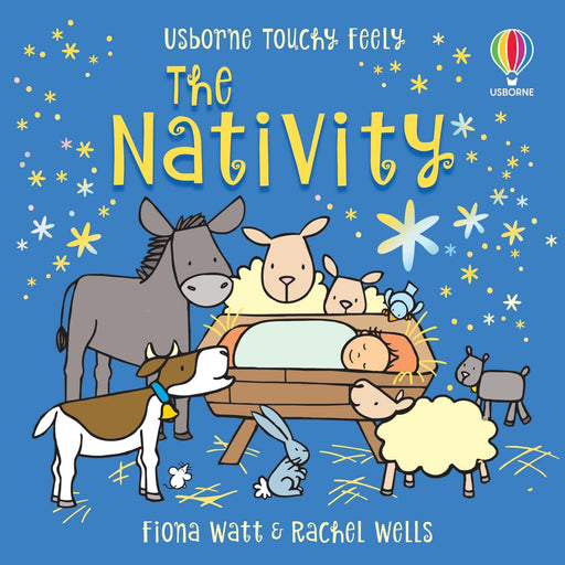 Touchy-feely The Nativity: An Interactive Christmas Book for Babies and Toddlers (Touchy-feely books) - The Book Bundle