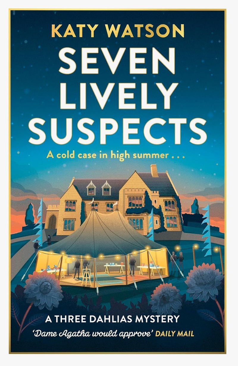 Three Dahlias Mysteries 5 Books Collection Set by Katy Watson - Fiction - Paperback
