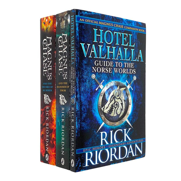 Magnus Chase 3 Book Set By Rick Riordan - The Book Bundle