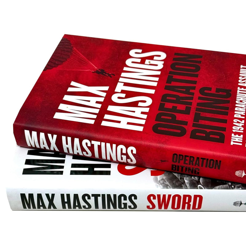 Max Hastings Collection 2 Books Set Sword & Operation Biting - The Book Bundle