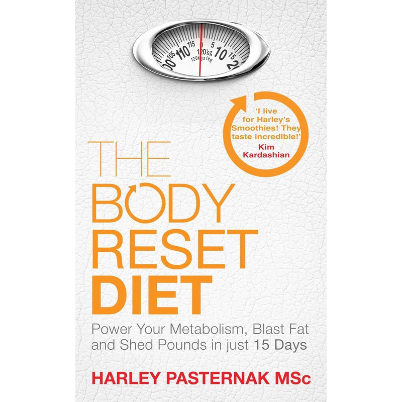The HBD Reset Cookbook, The Body Reset Diet, and Smoothies and Juices 3-book set by Petronella Ravenshear, Harley Pasternak, and Shauna R. Martin.