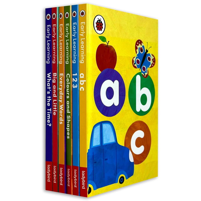 Ladybird Early Learning 6 Books Collection Box Set by Ladybird - Non Fiction - Hardcover