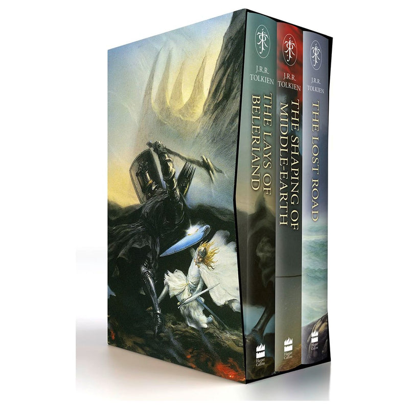 The History of Middle-earth (Boxed Set 2): The Lays of Beleriand, The Shaping of Middle-earth & The Lost Road - The Book Bundle