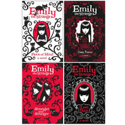 Emily the Strange 4 Books collection set by Rob Reger and Jessica Gruner, hardcover fiction books featuring dark, quirky illustrations.