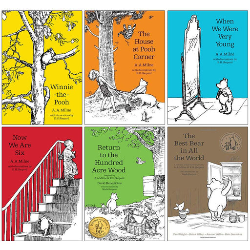 Winnie-the-Pooh Classic Collection 6 Books Set (Winnie-the-Pooh, The House at Pooh Corner) - The Book Bundle