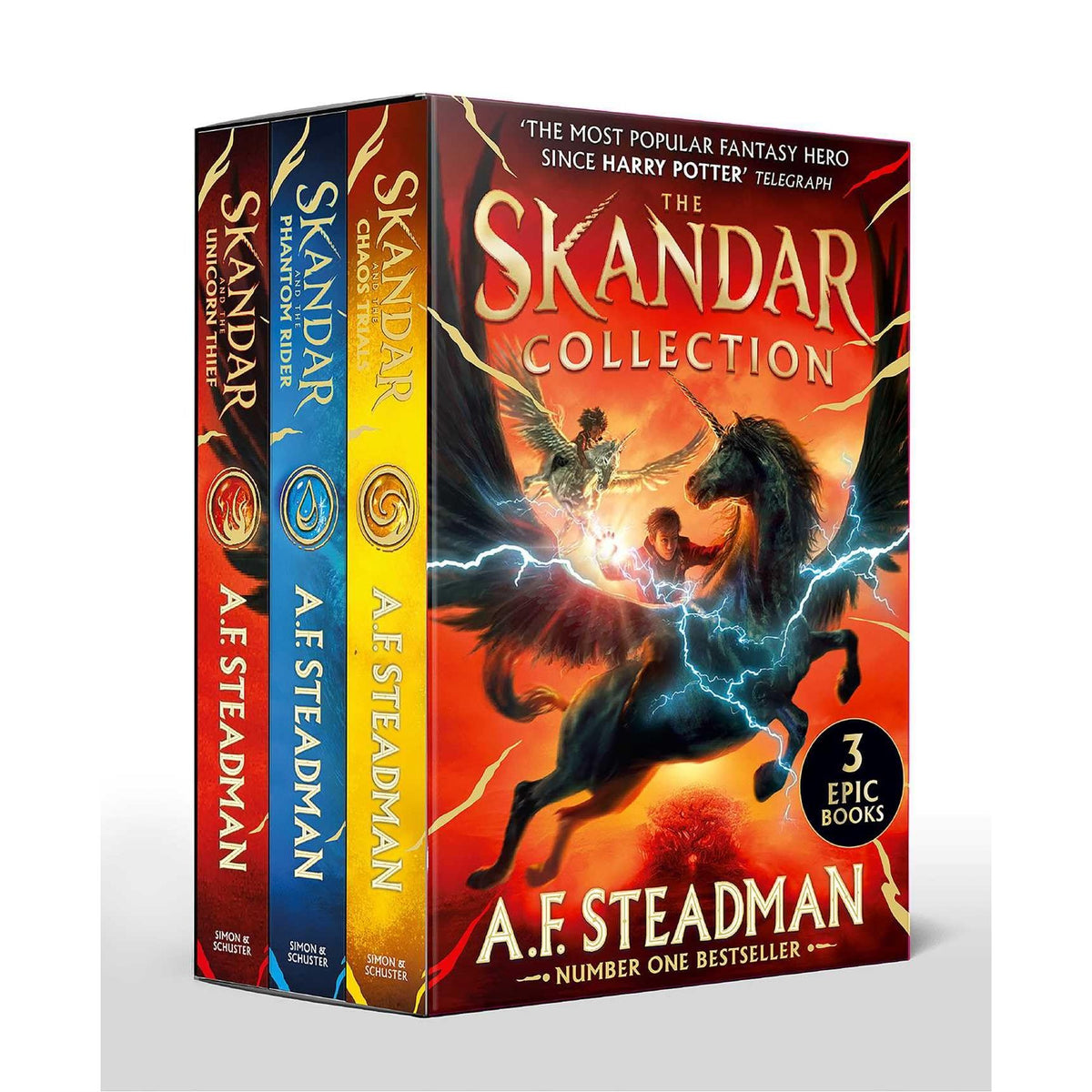 The Skandar Collection: Books 1 - 3 Boxed Set by A.F. Steadman — The ...