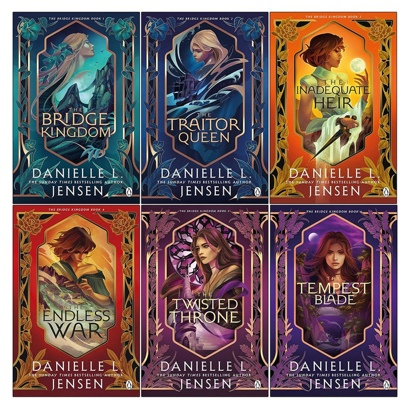 The Bridge Kingdom Series 6 Books Collection Set by Danielle L. Jensen - Fiction - Paperback