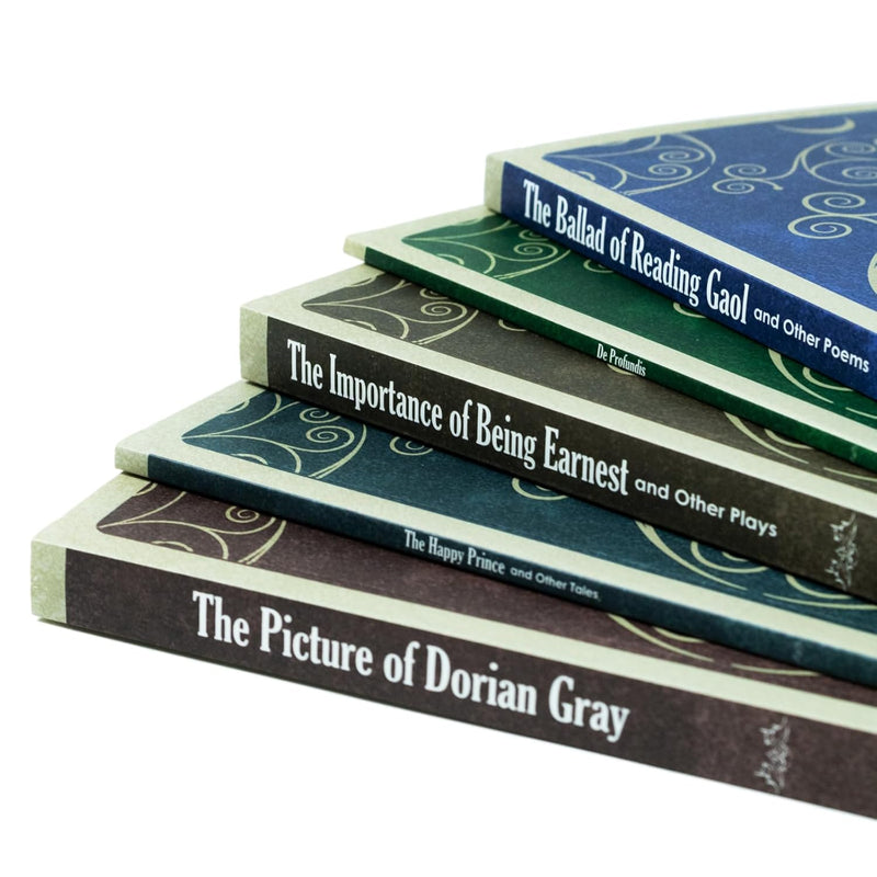 The Collected Works of Oscar Wilde 5 Books Set (The Ballad of Reading Gaol and Other Poems) - The Book Bundle