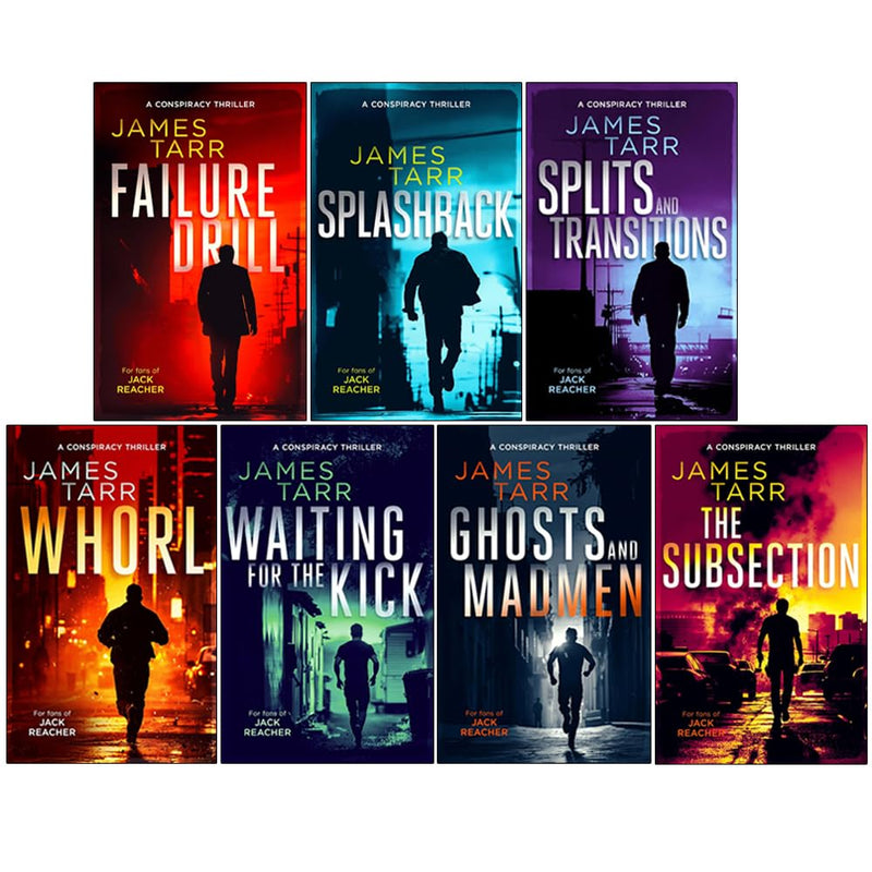 James Tarr Conspiracy Thrillers 7 Books Collection Set by James Tarr - Fiction - Paperback