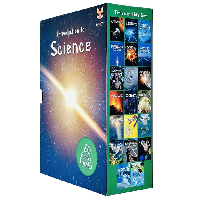 Introduction to Science for Beginners 20 Books Collection Box Set by Jasmine Brooke (Electricity, Food Chains, Forces and Motion, Heat, Natural Resources) - The Book Bundle
