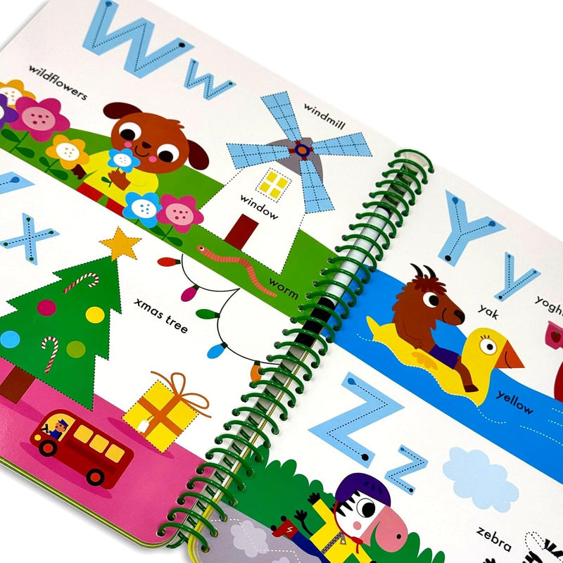Wipe Clean Early Learning Activity 4 Books Collection Set - Fiction - Paperback
