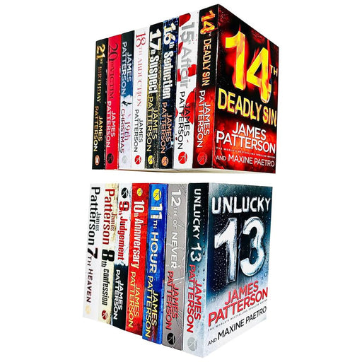 Women's Murder Club Series 15 Books Collection Set By James Patterson - The Book Bundle