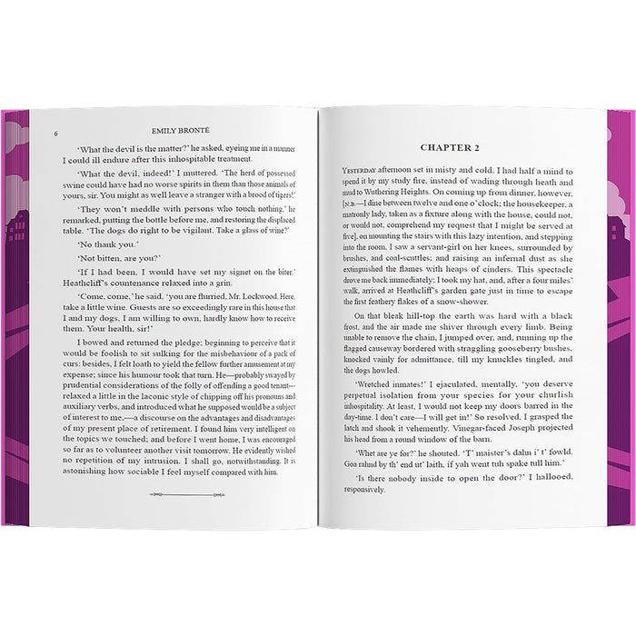 Wuthering Heights: Wilco Classics Sprayed Edge Premium by Emily Bronte - The Book Bundle