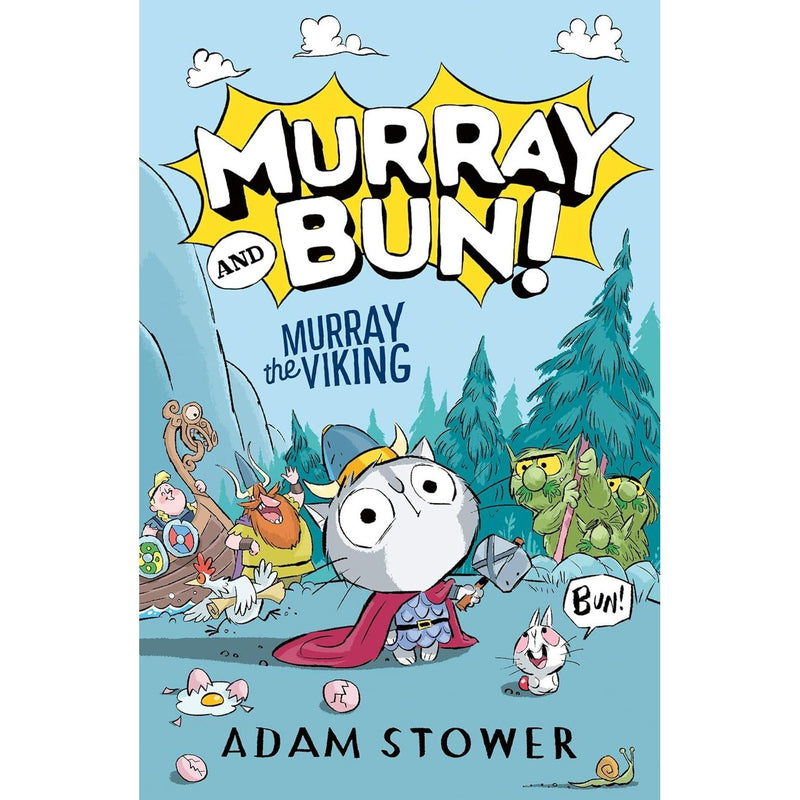 Murray and Bun Series 1-4 Books Collection Set by Adam Stower - Fiction - Paperback