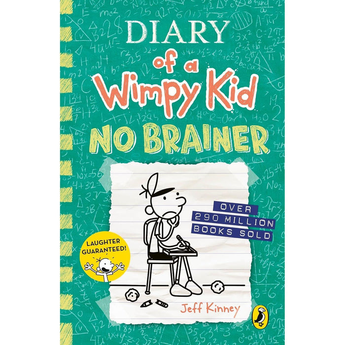 Diary of a Wimpy Kid: Books (18–20) Greg Heffley’s Best Friend 4 Books Collection Set(Jeff Kinney) (No Brainer, Hot Mess, Partypooper) - The Book Bundle