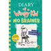 Diary of a Wimpy Kid: Books (18–20) Greg Heffley’s Best Friend 4 Books Collection Set(Jeff Kinney) (No Brainer, Hot Mess, Partypooper) - The Book Bundle