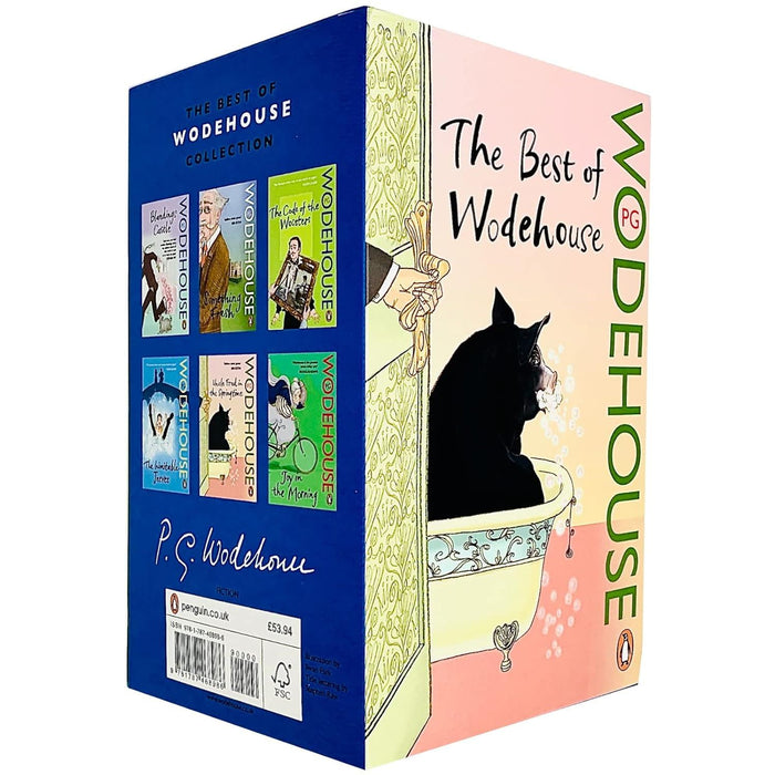 The Best of Wodehouse Collection 6 Books Set By P.G. Wodehouse (The Code of the Woosters)