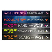 Set of five paperback crime thriller books from the DCI McNeill Series by Jacqueline New, featuring mystery and suspense stories.