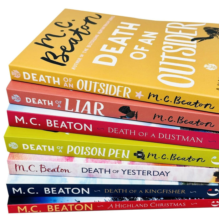 M C Beaton Hamish Macbeth Series Collection 7 Books Set (SERIES 3) - The Book Bundle
