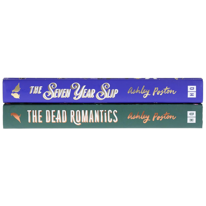 Ashley Poston Novel 2 Books Collector's Edition Set(The Seven Year Slip  & The Dead Romantics)