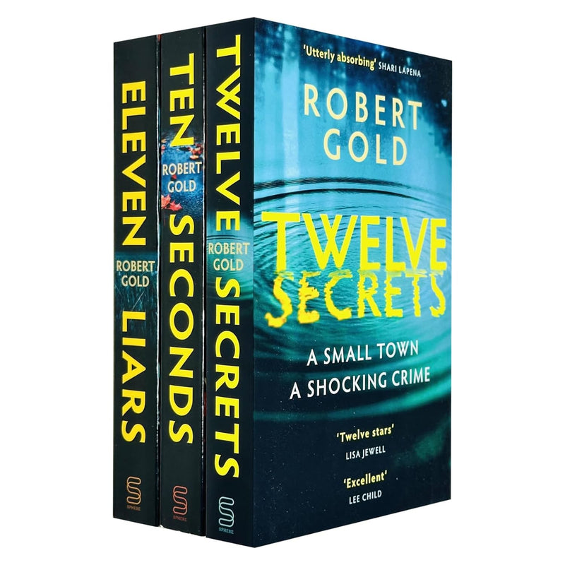 Ben Harper Series 3 Books Collection Set By Robert Gold Eleven Liars,Ten Seconds - The Book Bundle