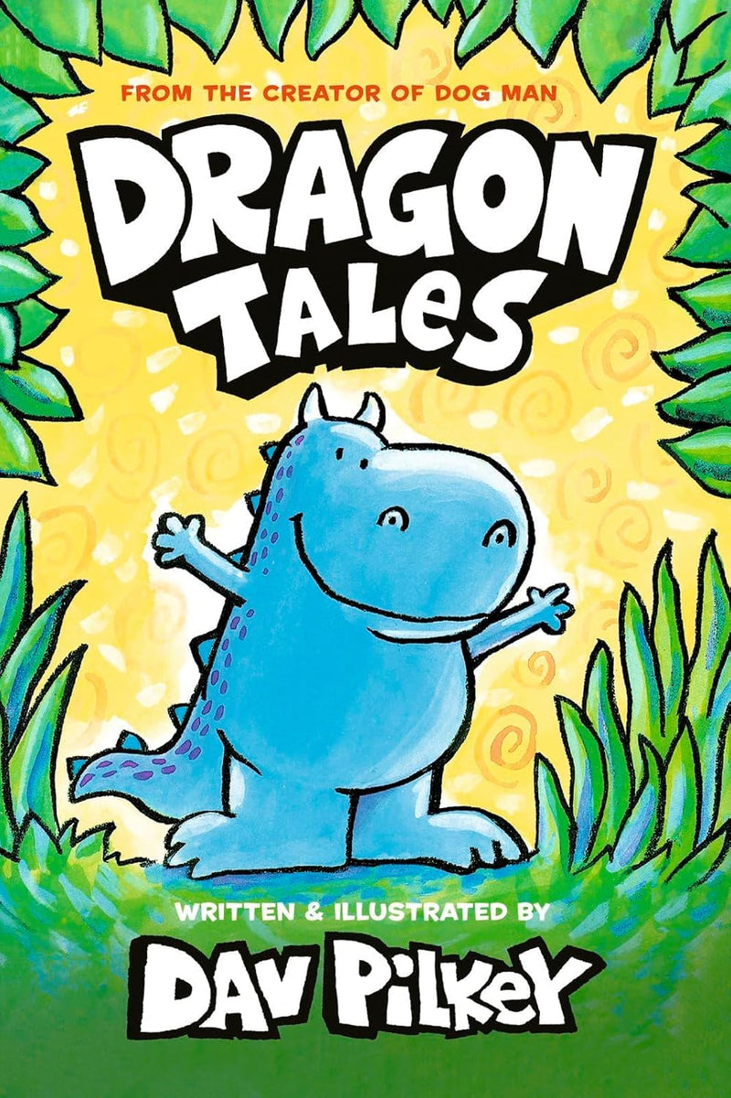 A Friend For Dragon & Dragon's Fat Cat 4 Books Collection Set by Dav Pilkey - Ages 5–7 - Paperback