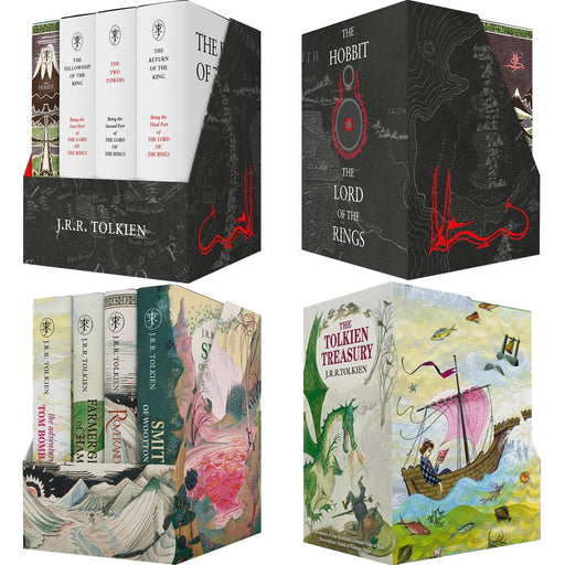 Middle Earth Treasury And Tolkien Treasury 8 Books Boxed Set Collection J. R. R. Tolkien - The Book Bundle