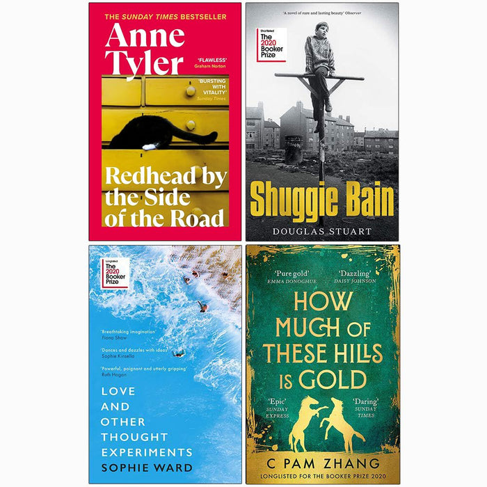 Man Booker Prize 2020 Long list Series 4: 4 Books Collection Set (Redhead by the Side of the Road, Shuggie Bain, Love and Other Thought Experiments)