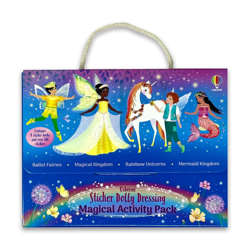 Sticker Dolly Dressing 4 Books Collection Box Set by Fiona Watt - Ages 7–9 - Paperback