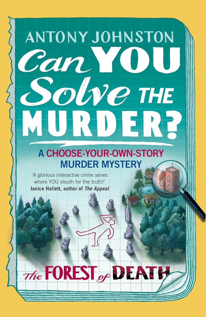 Can You Solve the Murder? 2 Books Collection Set by Antony Johnston - Fiction - Paperback