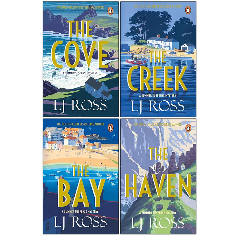 The Cove, The Creek, The Bay & The Haven 4 Books Collection Set By LJ Ross - Fiction - Paperback