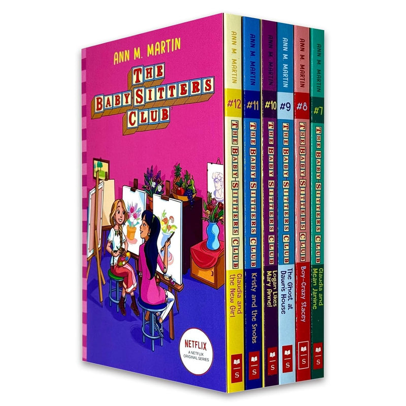 The Baby-Sitters Club 6 Books Collection Set by Ann M. Martin - Fiction - Paperback