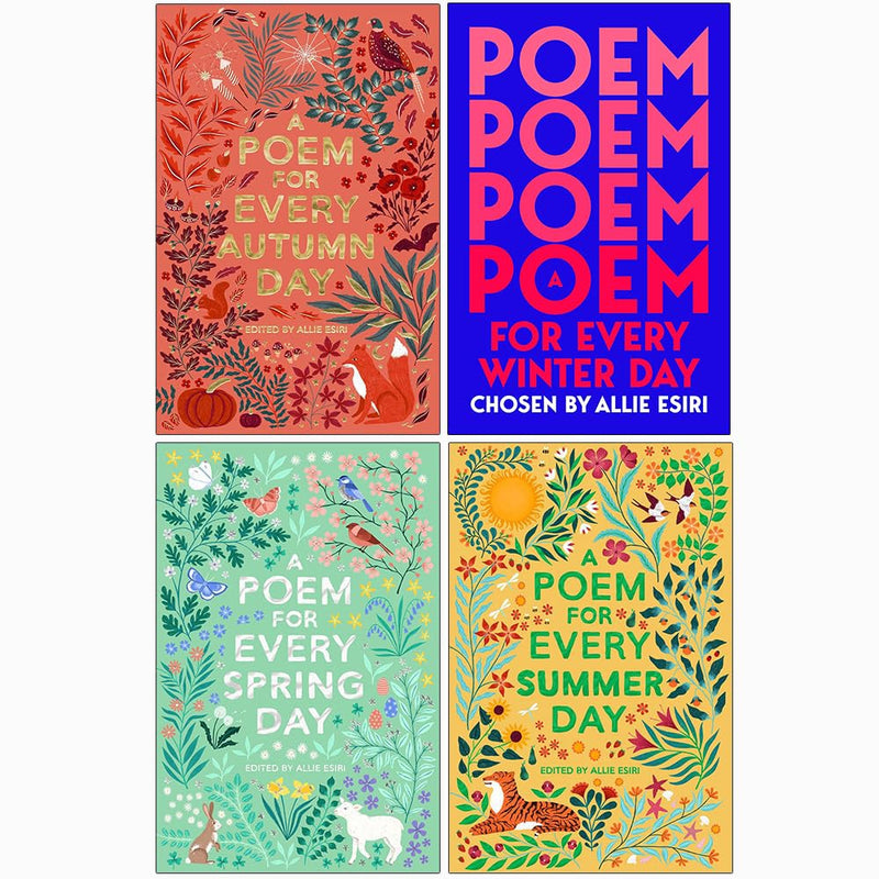 A Poem for Every Day and Night of the Year Collection 4 Books Set by Allie Esiri - The Book Bundle