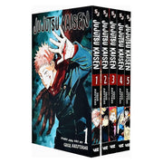 Jujutsu Kaisen Series Vol 1-5 Books Collection Set By Gege Akutami - The Book Bundle