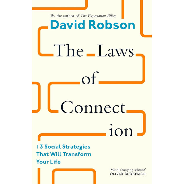 David Robson 3 Books Set (The Laws of Connection, The Expectation Effect & The Intelligence Trap) - The Book Bundle