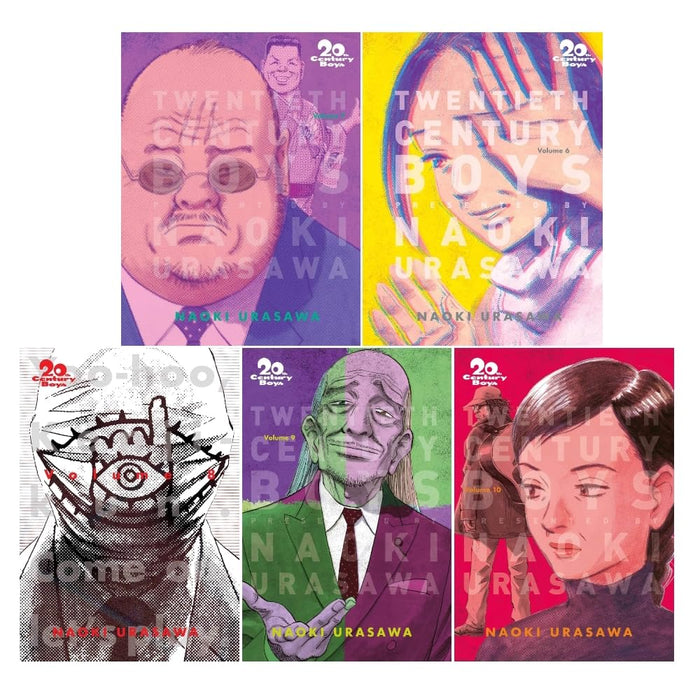 20th Century Boys: The Perfect Edition (Vol. 6-10) 5 Books Collection Set by Naoki Urasawa - The Book Bundle
