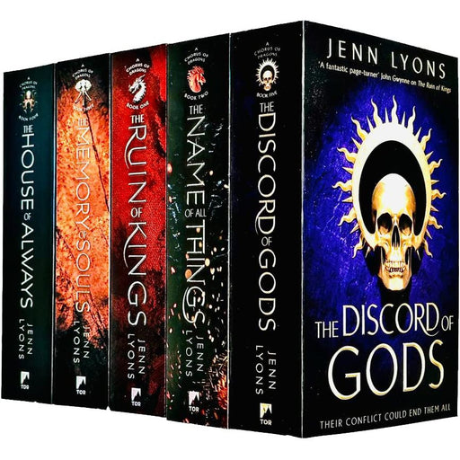 A Chorus of Dragons Series 5 Books Collection Set By Jenn Lyons (The Ruin of Kings) - The Book Bundle