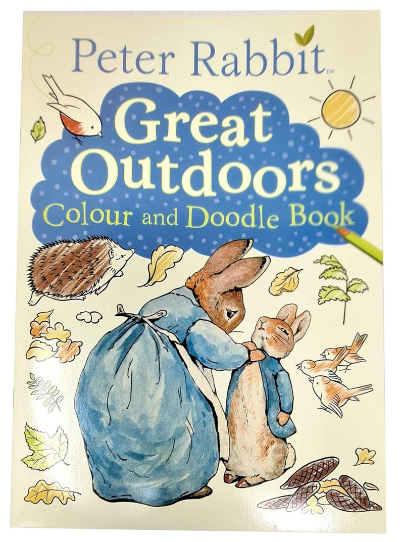Peter Rabbit Colour And Doodle Book By Beatrix Potter 4 Books Collection Set - Fiction - Paperback - The Book Bundle