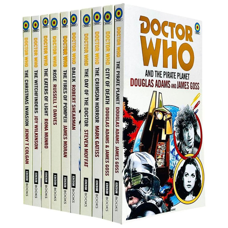 Doctor Who: Target Collection 10 Books Set (The Pirate Planet, City of Death,) - The Book Bundle