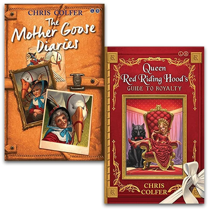 Chris Colfer The Land of Stories 2 Books Collection Set (The Mother Goose Diaries, Queen Red Riding Hood's Guide to Royalty) - The Book Bundle