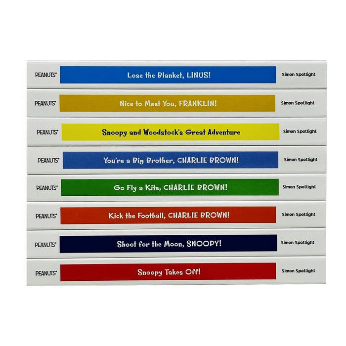 Peanuts Boxed Set: 8 Books Collection By Charles M Schulz (Lose the Blanket Linus!) - The Book Bundle