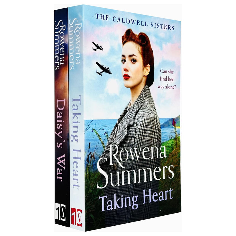 Rowena Summers The Caldwell Sisters Collection 2 Books Set (Daisy's War and Taking Heart) - The Book Bundle