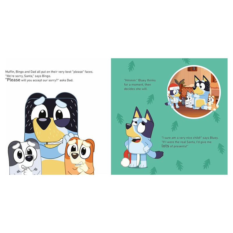 Bluey: Christmas Eve with Verandah Santa by Bluey PB - The Book Bundle