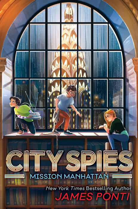 City Spies Series by James Ponti 6 Books Collection Set - Ages 9-12 for Middle Grade Readers - The Book Bundle