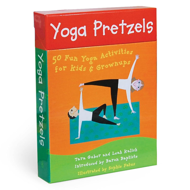 Yoga Pretzels: 50 Fun Yoga Activities for Kids and Grownups (Yoga Cards) By Tara Guber - Non Fiction - Mixed Format